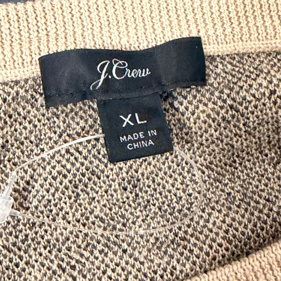 J.CREW Leopard Print Merino Wool Crewneck Sweater Women’s XL - Picture 4 of 5